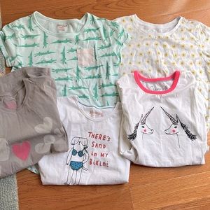 Great short tees: in all good condition!